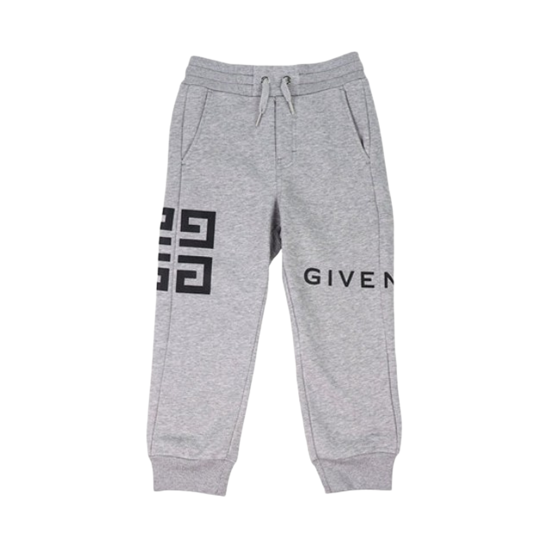(키즈) 지방시 로고 프린트 스웨트팬츠 그레이((Kids) Givenchy Logo Print Sweatpants Grey)