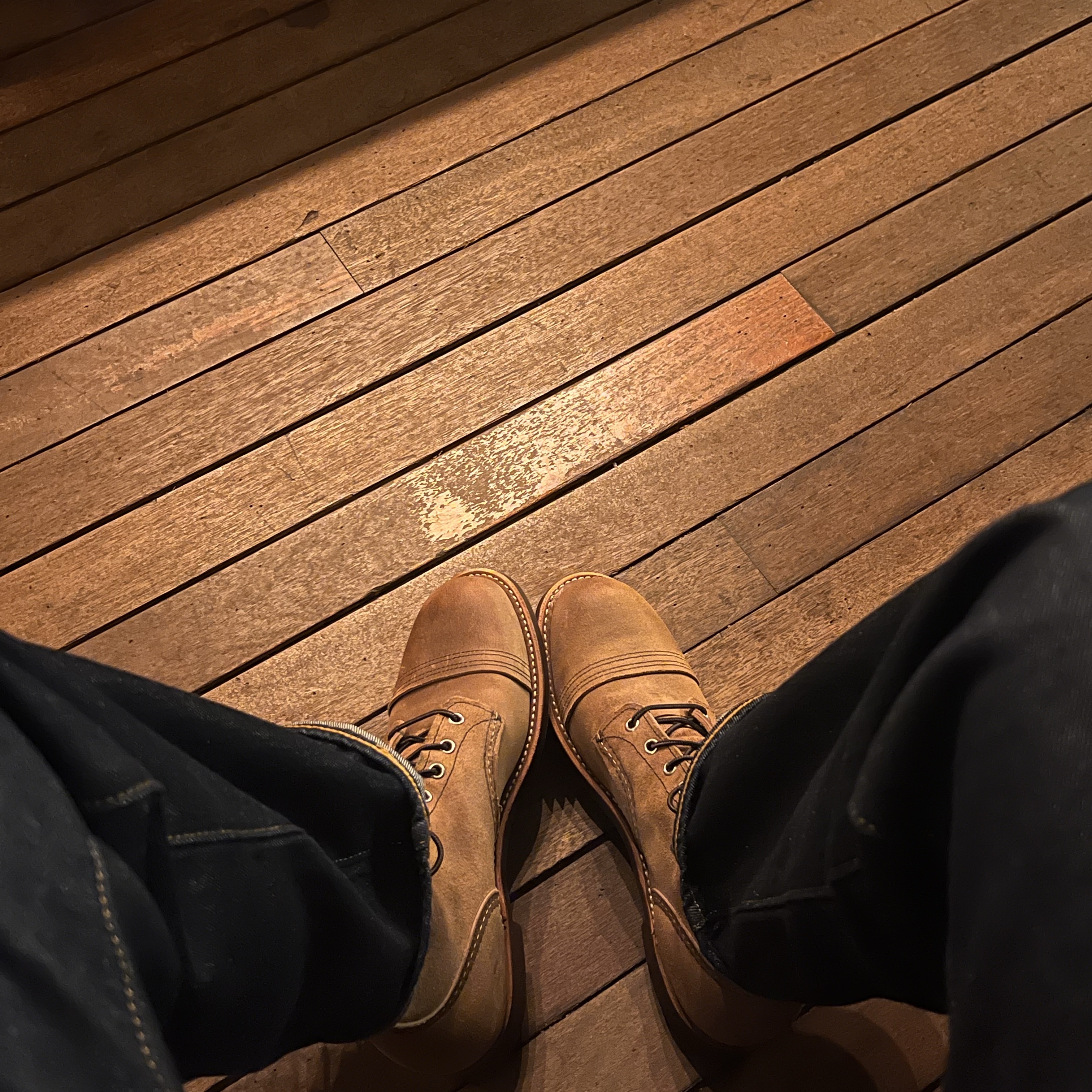 Red Wing Iron Ranger 8083 Hawthrone Muleskinner - D 착용 스타일