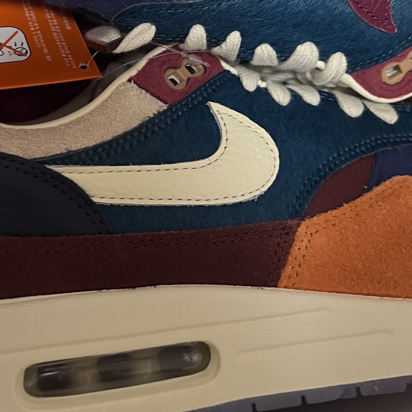 Nike x Kasina Air Max 1 SP Won-Ang Orange 착용 스타일