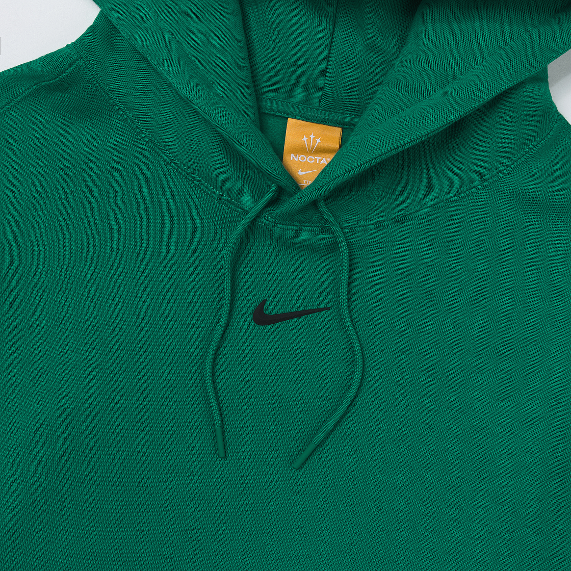 나이키 x 드레이크 녹타 플리스 CS 후드 넵튠 그린 블랙 - 아시아(Nike x Drake Nocta Fleece CS Hoodie Neptune Green Black - Asia) - 3