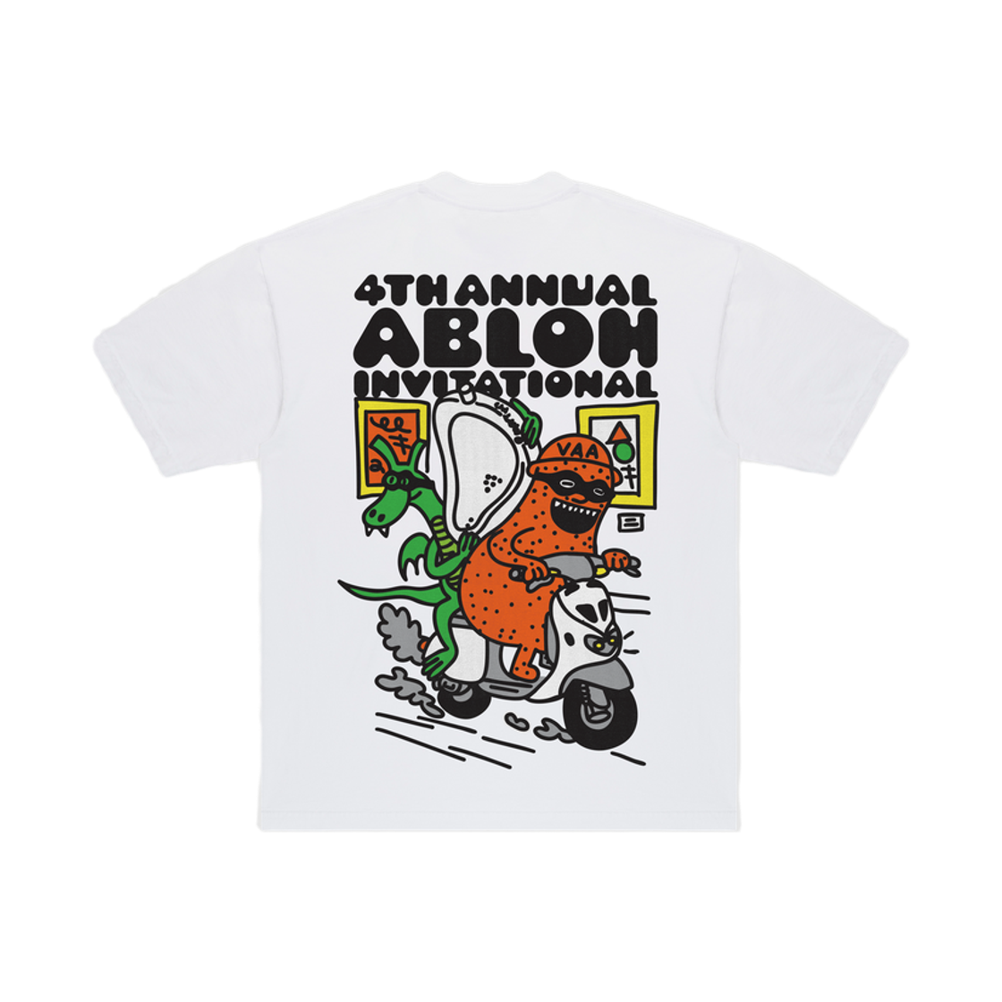 트래비스 스캇 캑터스 잭 x 아치 인비테이셔널 티셔츠 화이트(Travis Scott Cactus Jack x ARCH Invitational T-Shirt White) - 2