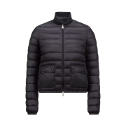 (W) Moncler Lans Short Down Jacket Black - 26SS