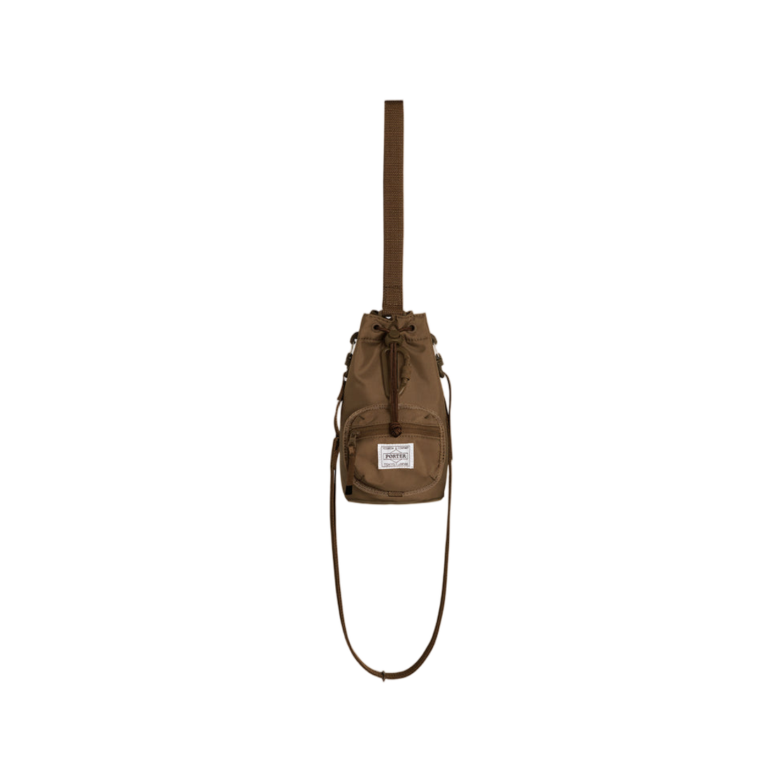 포터 x 하이크 본삭 미니 & 코인 케이스 코요테 브라운(Porter x Hyke Bonsac Mini & Coin Case Coyote Brown) - 1