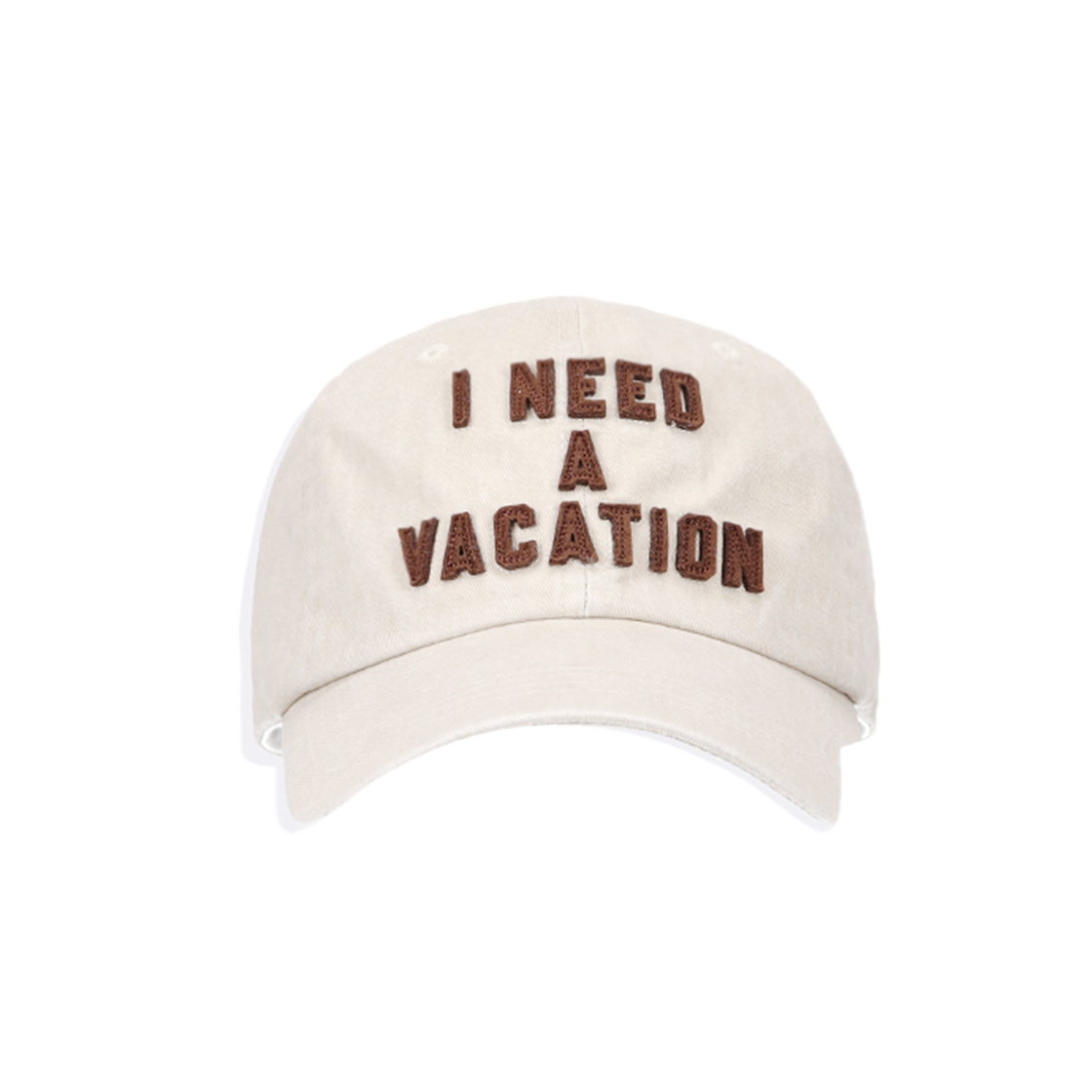 브로큰비트 아이니드 베케이션 볼캡 아이보리(BROKEN BEAT I Need A Vacation Ball Cap Ivory)