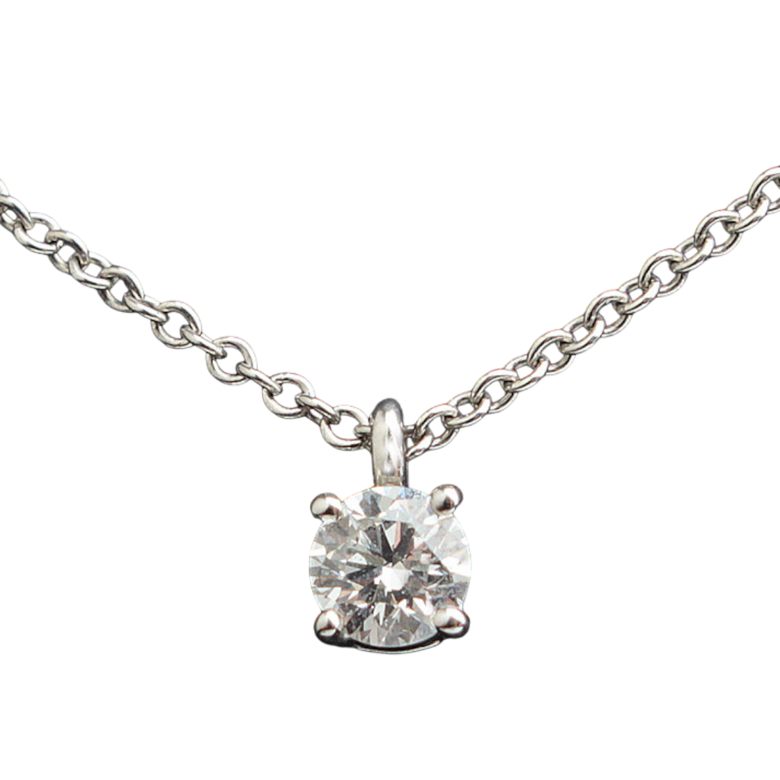 티파니 0.18ct 다이아 950PT 목걸이(Tiffany & Co. 0.18ct Diamond 950 Platinum Necklace)