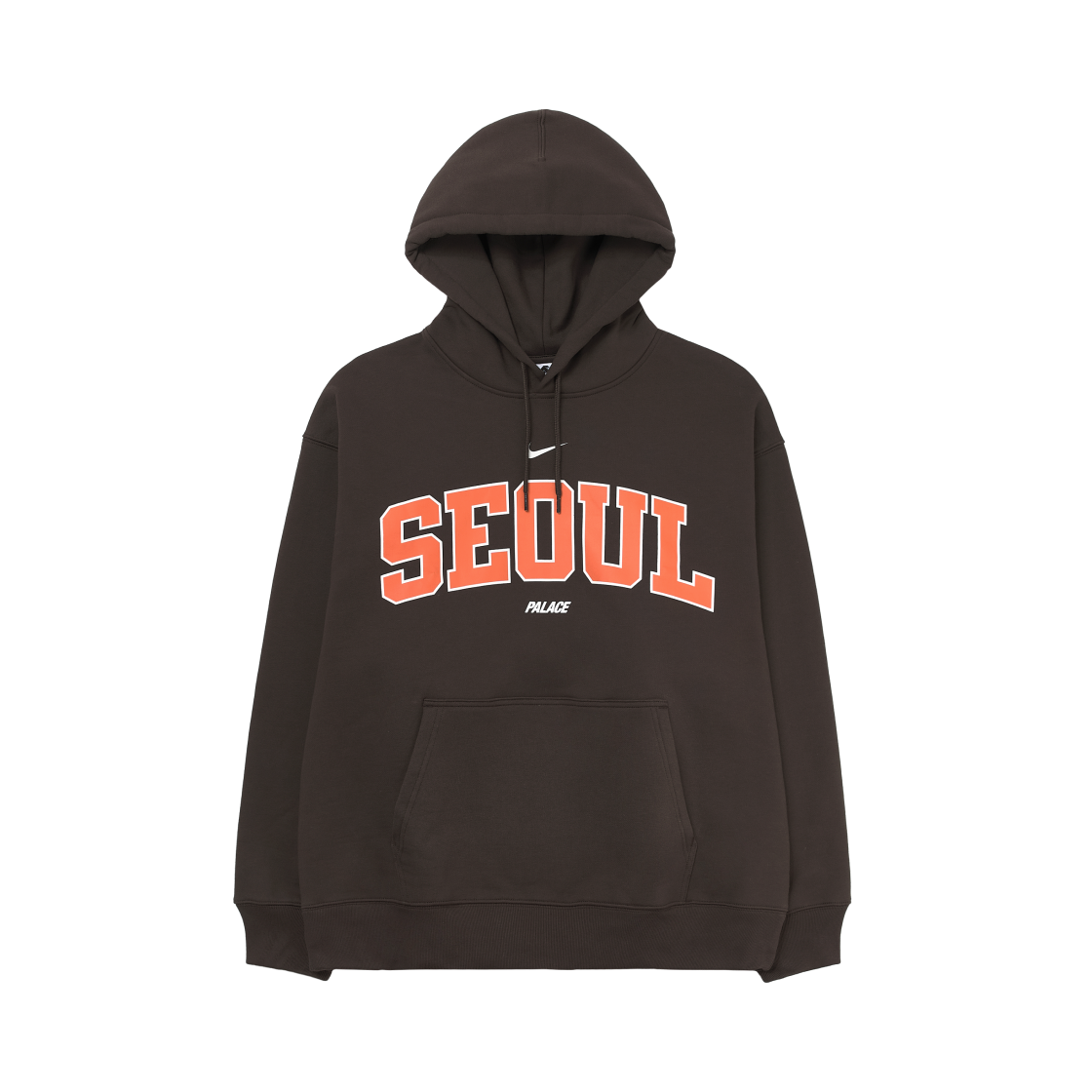 - Palace x Nike Shop Hood Hongdae Brown - 25FW