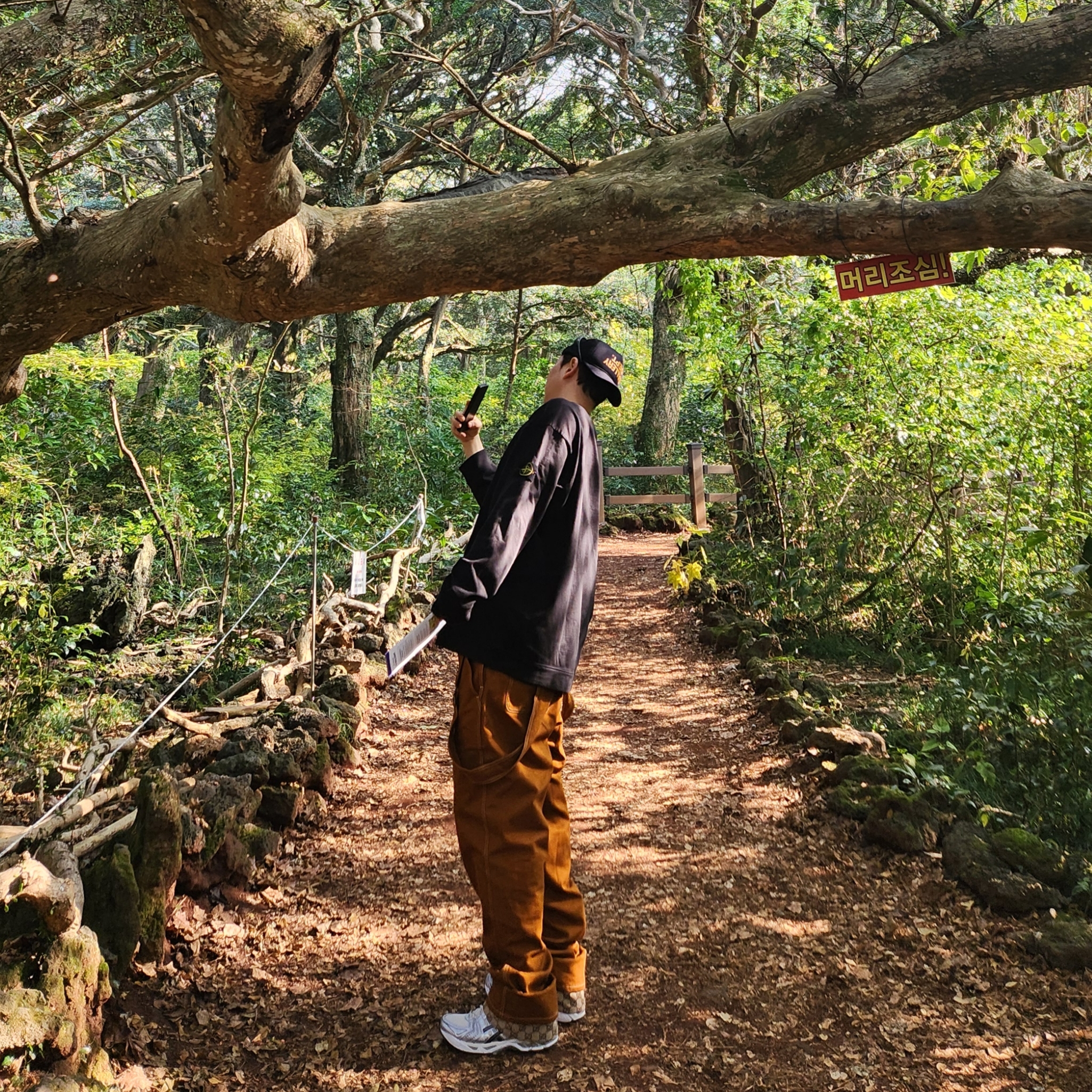 Stone Island 6100060 Organic Cotton Fleece Regular Fit Crewneck Sweatshirt with Elasticated Cuffs - 25FW, Gallery Dept. Fucked Up Trucker Cap Black 착용 스타일 - 1