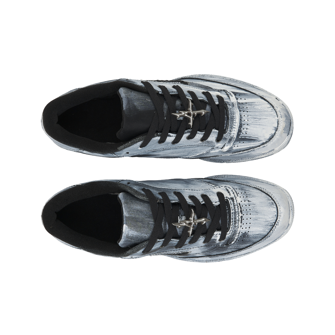 리복 x 낫포너드 클럽씨 85 베일드 블랙(Reebok X NOT4NERD Club C 85 Veiled Black) - 5