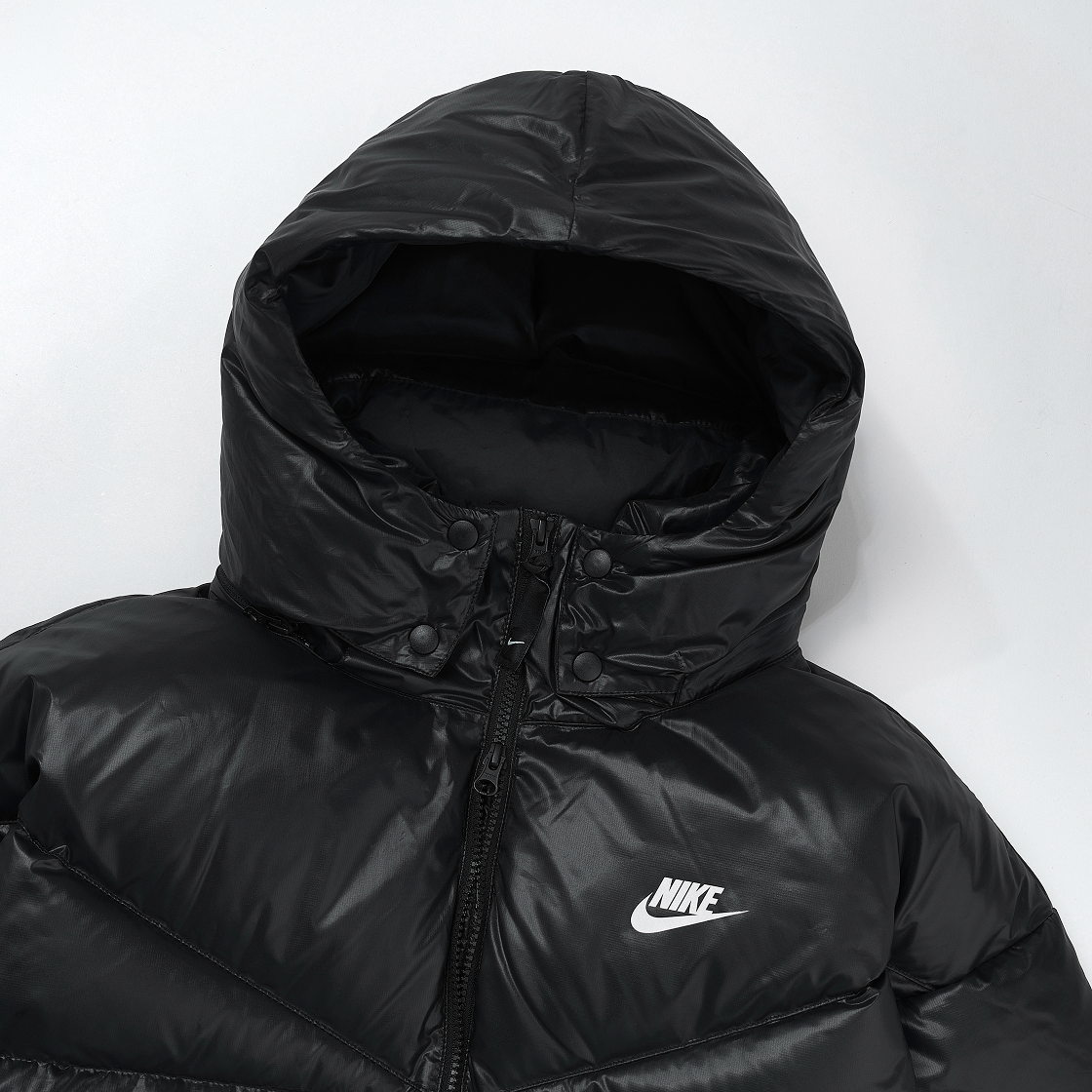 (W) 나이키 NSW 써마핏 시티 시리즈 파카 블랙 - US/EU((W) Nike NSW Therma-Fit City Series Parka Black - US/EU) - 3