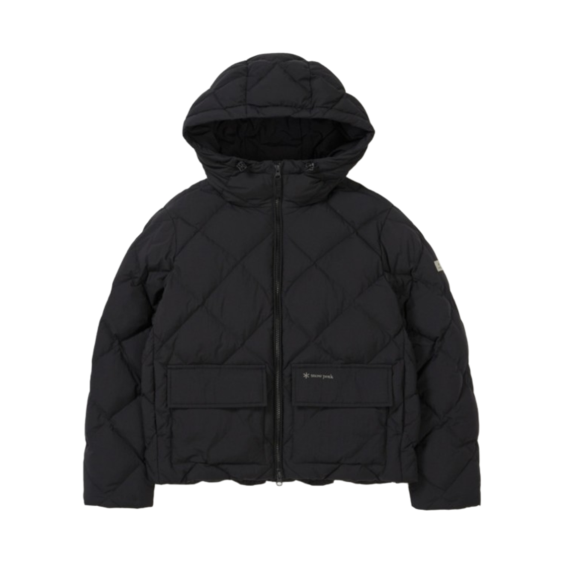 S25WWGDJ45DC (W) Snow Peak Land Air Dia Quilting Down Jacket Dark Charcoal