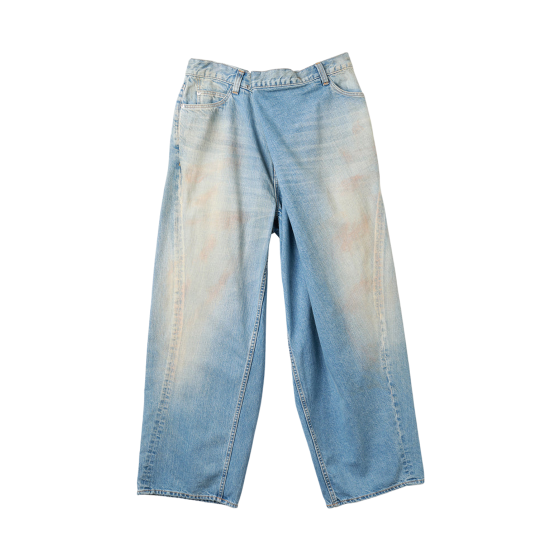 지에다 오버 랩 데님 팬츠 인디고(Jieda Over Wrap Denim Pants Indigo) - 1