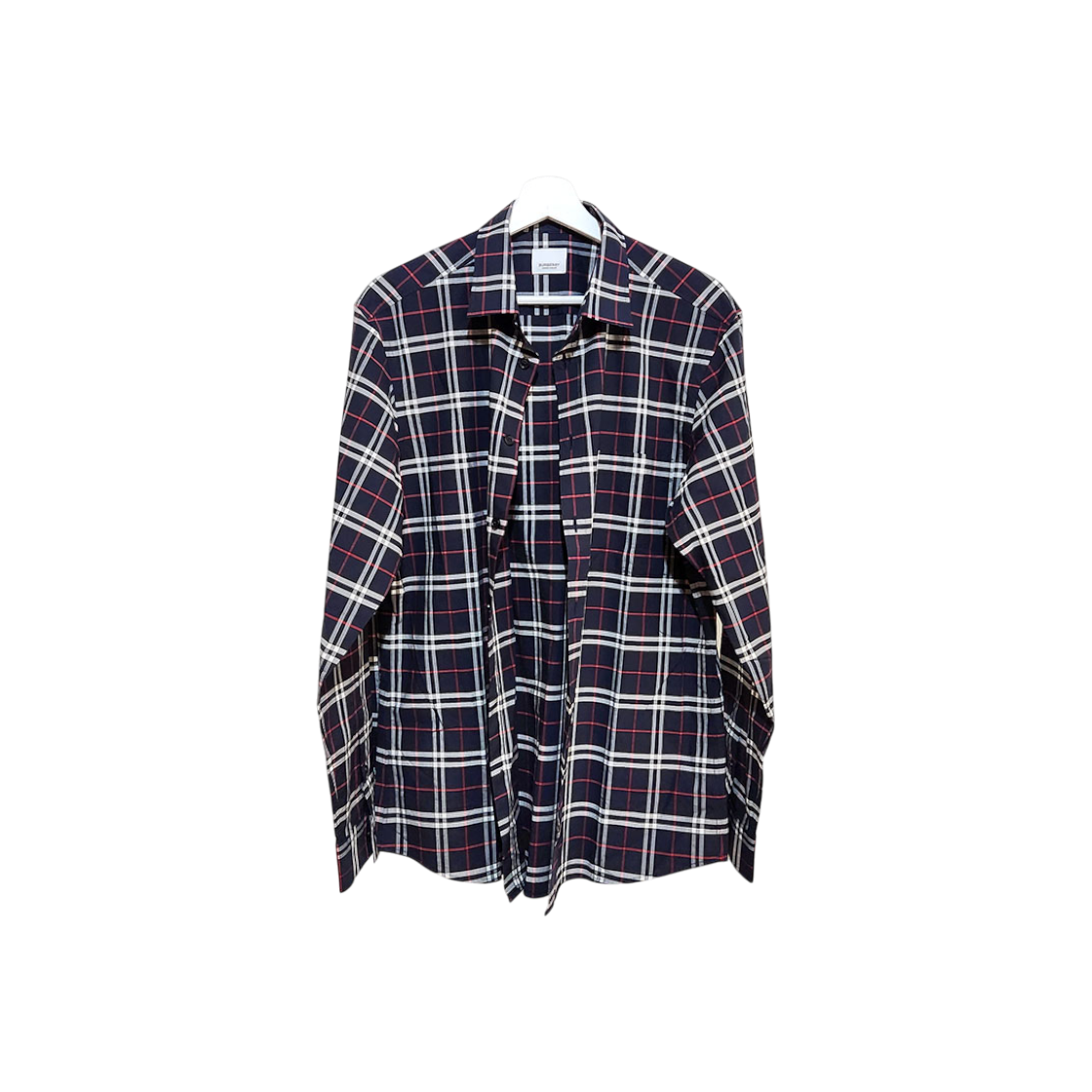 ITFCRTNHMDTT Burberry Check Cotton Shirt L315997