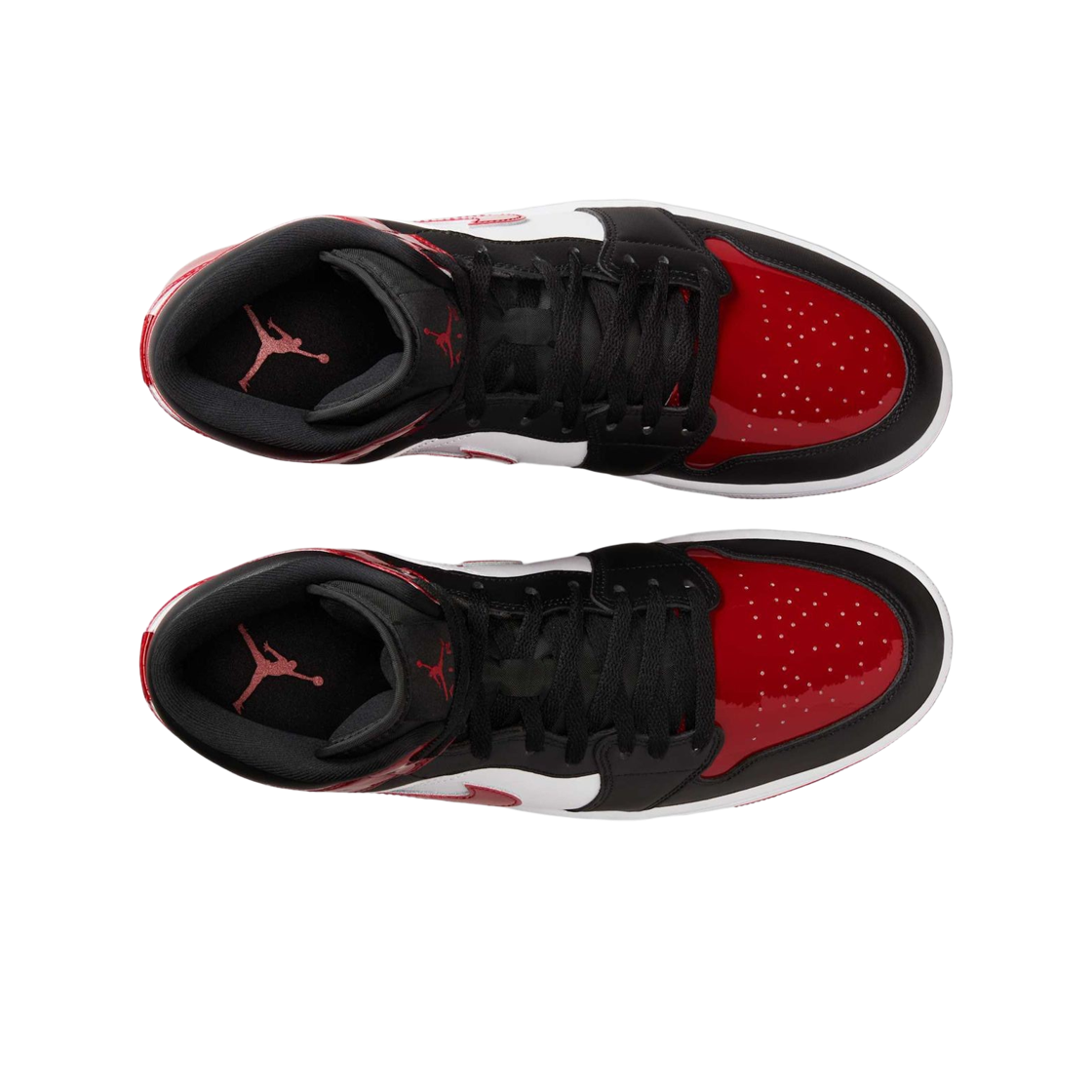 조던 1 미드 SE 블랙 화이트(Jordan 1 Mid SE Black White) - 2