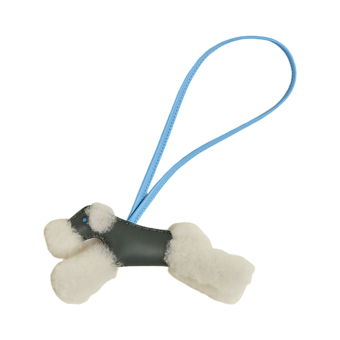 에르메스 버디 참 메리노 울 마일로 & 에크루 베르 망그로브 셀레스트(Hermes Budy Charm Merino Wool Milo & Ecru Vert Mangrove Celeste) - 1