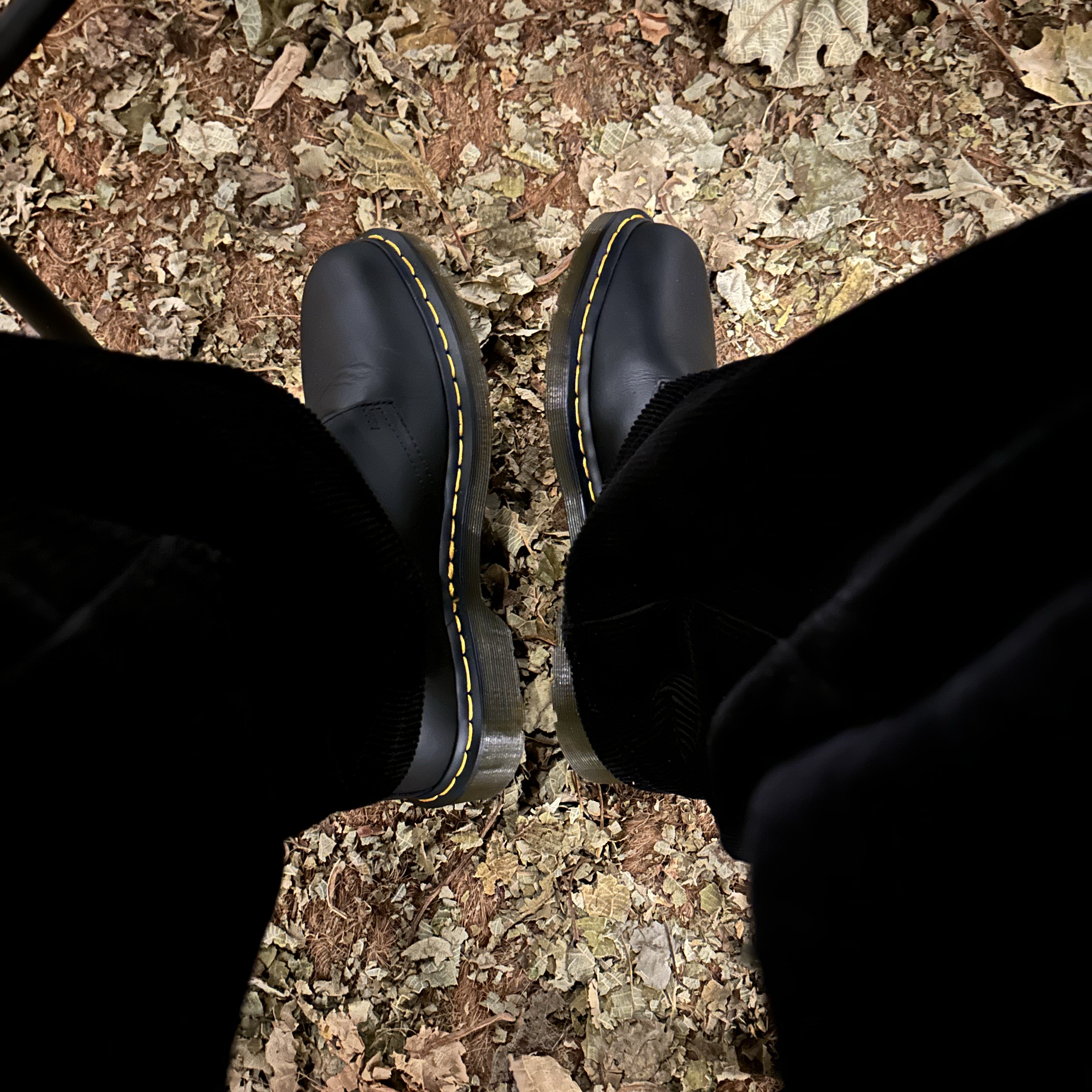 Dr. Martens 1461 Nappa Black 착용 스타일 - 1