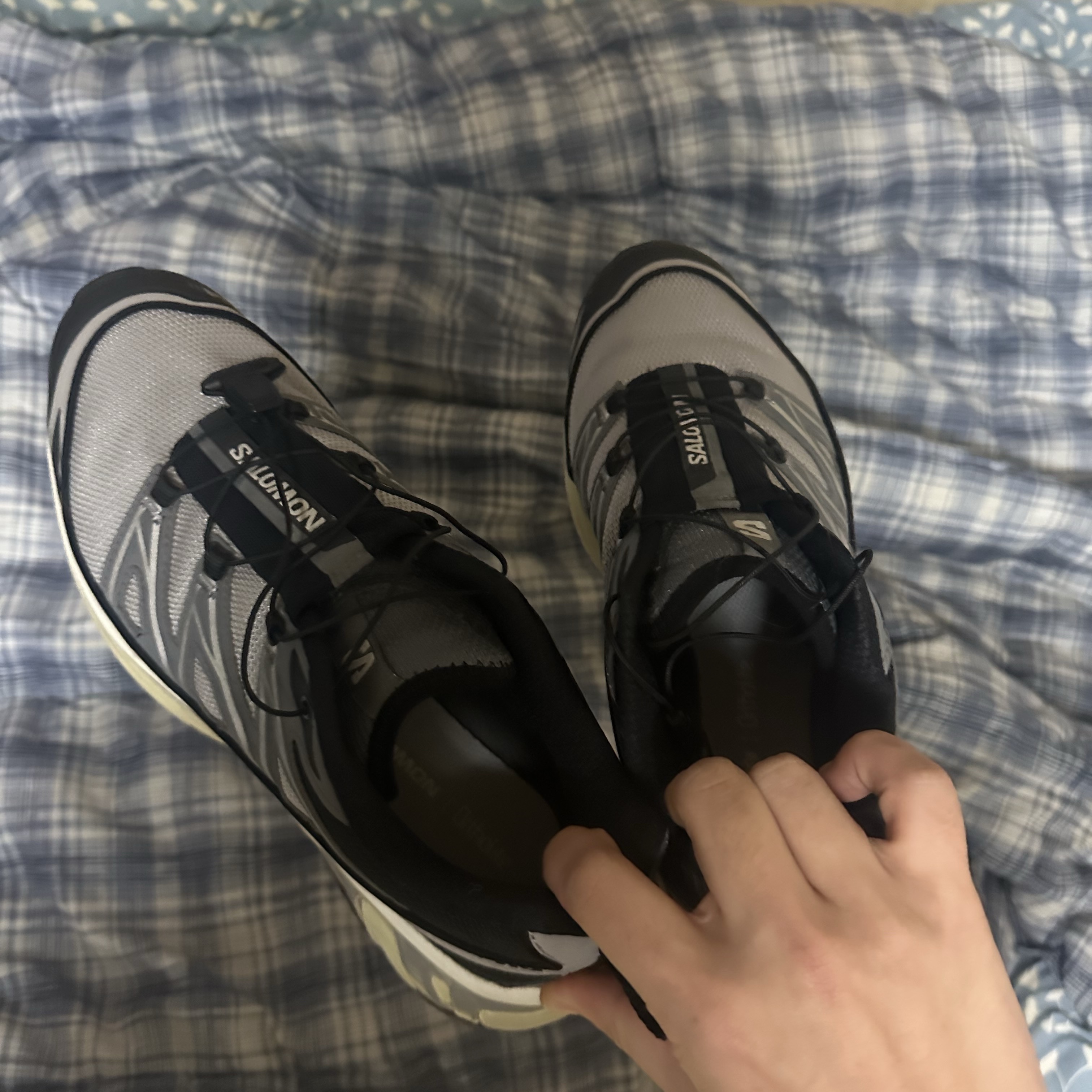 Salomon XT-6 Expanse Alloy Quiet Shade 착용 스타일