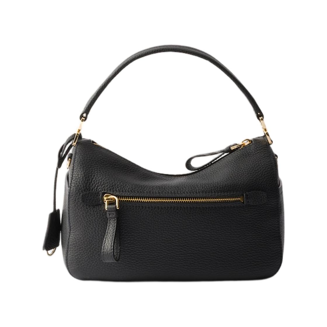 프라다 스몰 레더 백 블랙(Prada Small Leather Bag Black) - 2