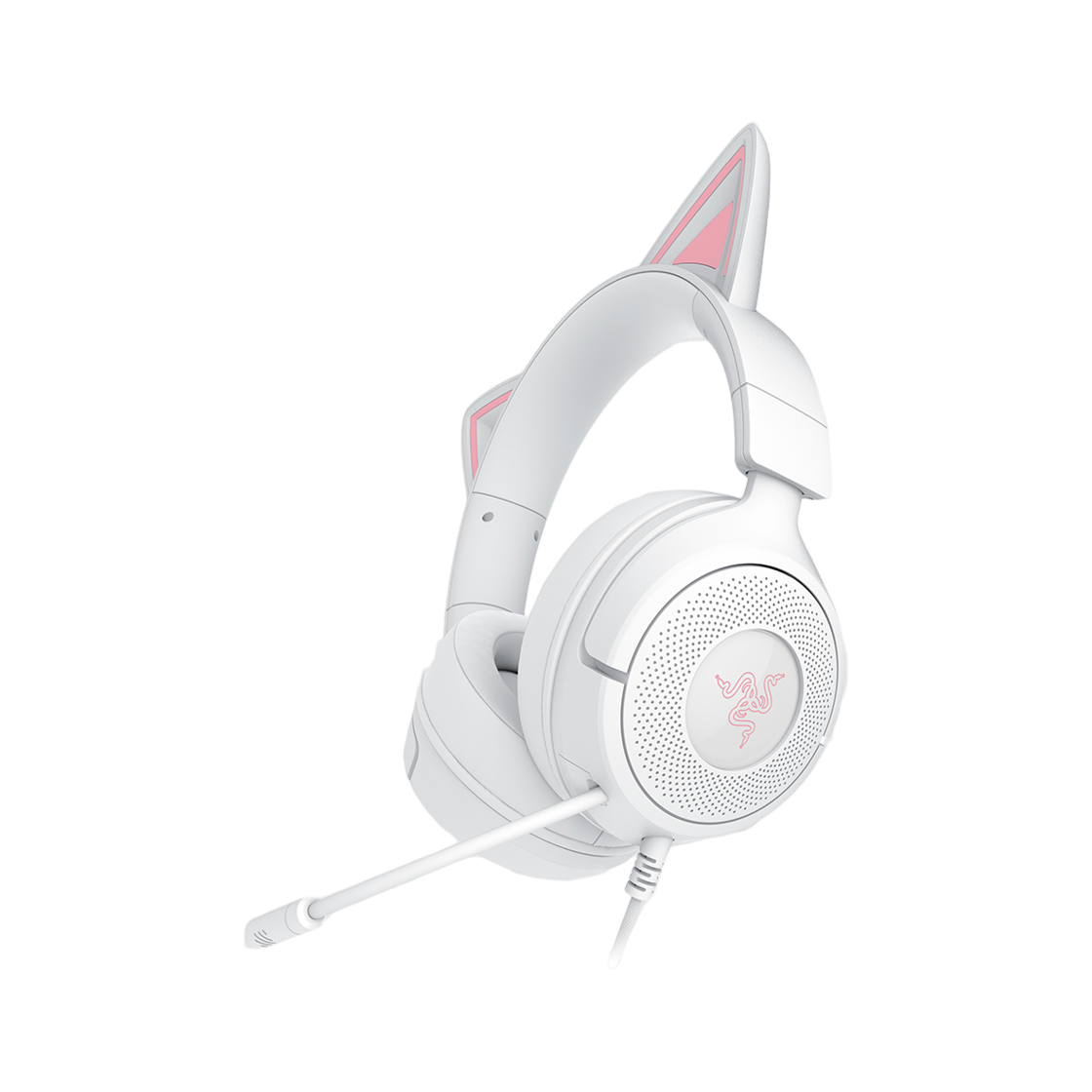 레이저 크라켄 키티 V3 X 유선 게이밍 헤드셋 화이트(Razer Kraken Kitty V3 X White)
