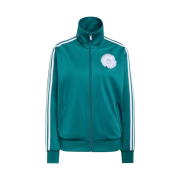 (W) Adidas Originals Lace Branding FB TT Tracksuit Top Legacy Teal - KR Sizing