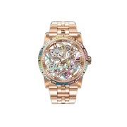 Roger Dubuis Excalibur 42 Skeleton Diamond Bezel Watch No. 7013