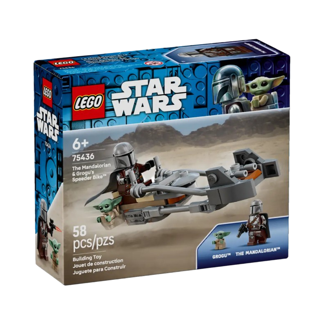 레고 스타워즈 만달로리안과 그로구의 바이크(Lego Star Wars The Mandalorian & Grogu's Speeder Bike) - 2