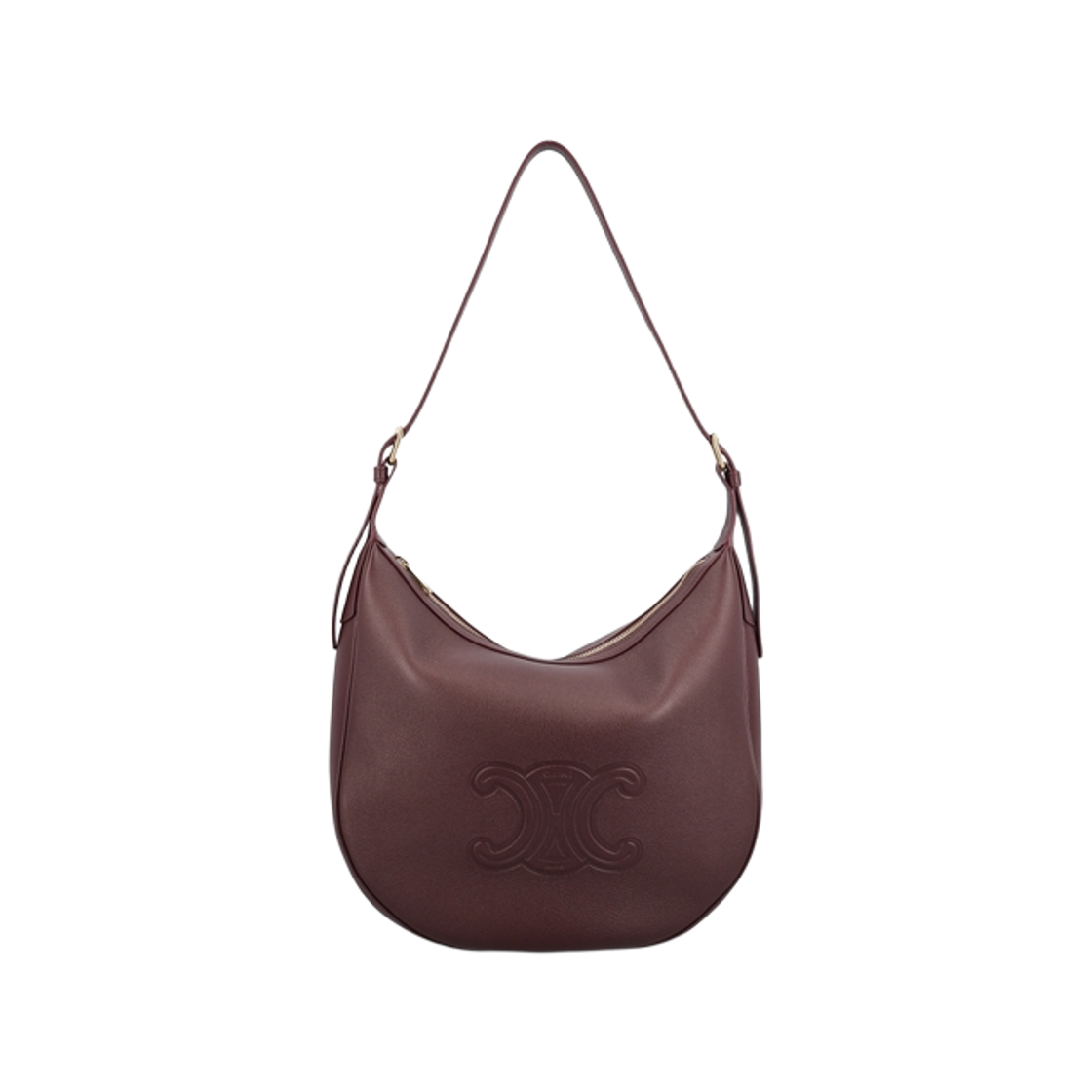 셀린느 미디움 헬로이즈 백 서플 그레인드 카프스킨 딥 버건디(Celine Medium Heloise Bag in Supple Grained Calfskin Deep Burgundy) - 1