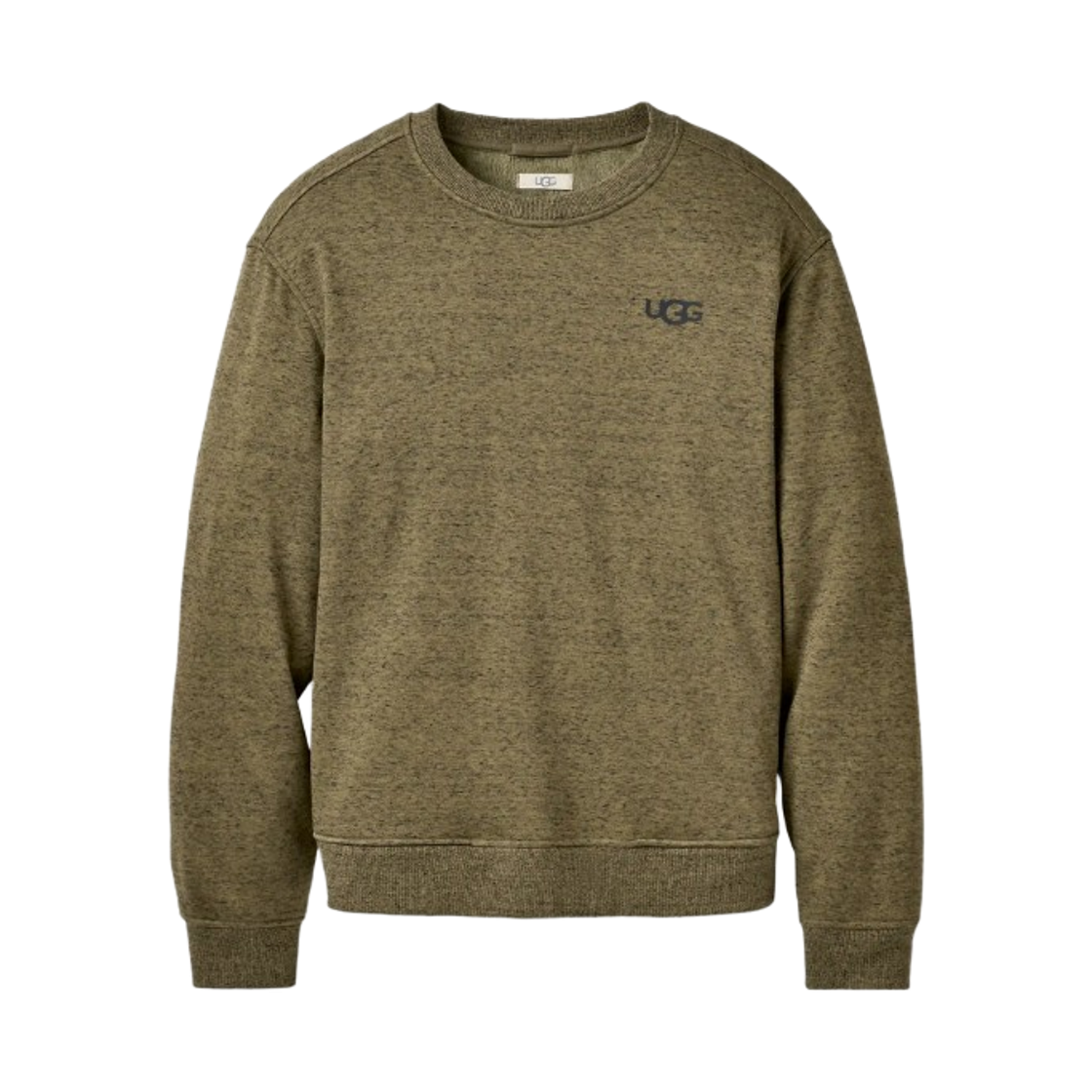 어그 닐스 크루넥 번트 올리브 헤더(UGG Nyles Crewneck Burnt Olive Heather)