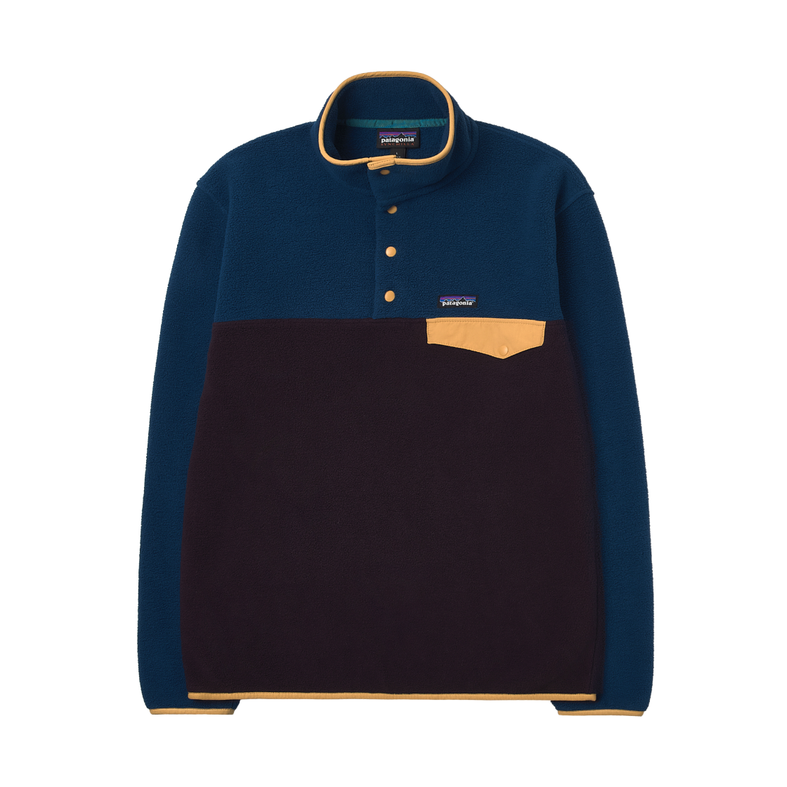 파타고니아 라이트웨이트 신칠라 스냅-T 플리스 풀오버 옵시디안 플럼(Patagonia Lightweight Synchilla Snap-T Fleece Pullover Obsidian Plum)