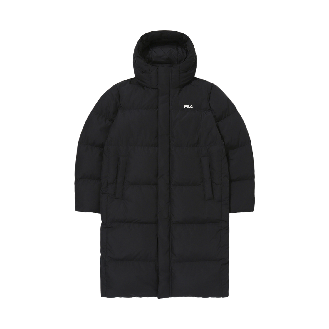 1100FS254DJ01X005014 [6% 적립] FILA Essential Long Down Black BBK