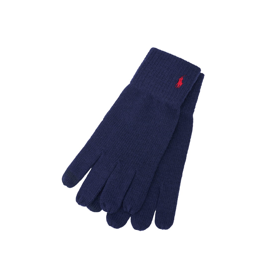 KM6AGV1RL117NY [10%적립] Polo Ralph Lauren Signature Pony Knit Touch Gloves Classic Navy - 26SS