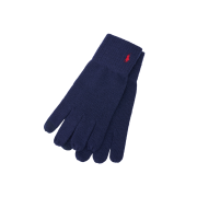 [10%적립] Polo Ralph Lauren Signature Pony Knit Touch Gloves Classic Navy - 26SS
