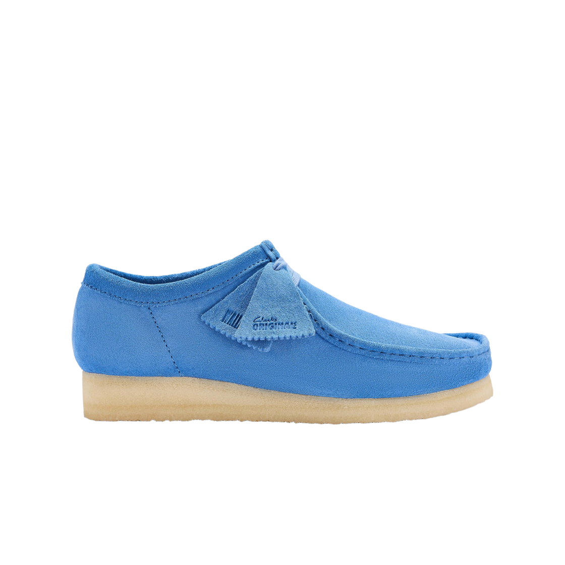 261-83800 Clarks Wallabee Blue Suede