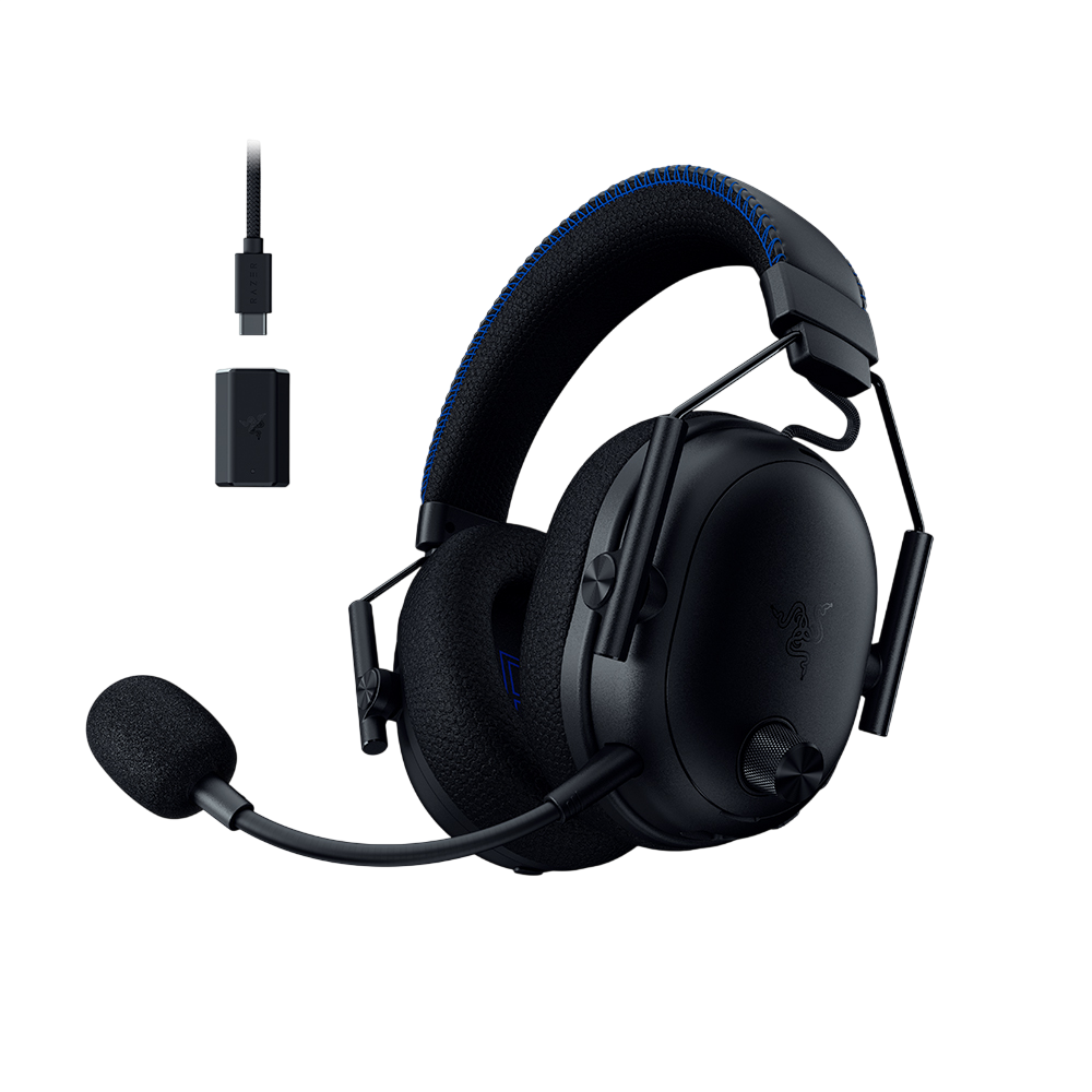 레이저 블랙샤크 V3 프로 플레이스테이션 공식라이센스 PS5/PC겸용 무선 게이밍 헤드셋 블랙(Razer Blackshark V3 Pro for Playstation Black)