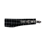 SOMSOC Halo Contrast Check Belt Black