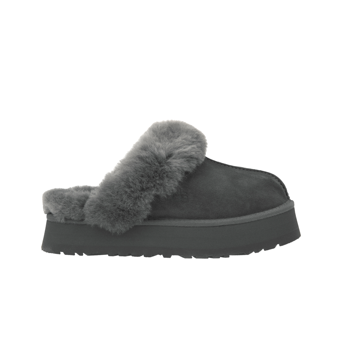(W) 어그 디스케트 슬리퍼 차콜((W) UGG Disquette Slipper Charcoal)
