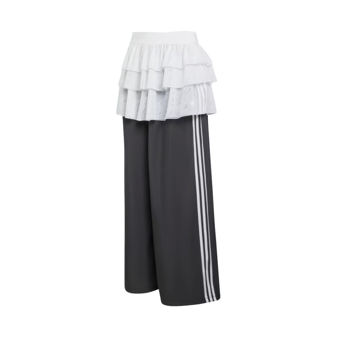 (W) 아디다스 오리지널스 레이스 아딜레늄 FB TP 팬츠 블랙 - KR 사이즈((W) Adidas Originals Lace Adilenium FB TP Pants Black - KR Sizing)