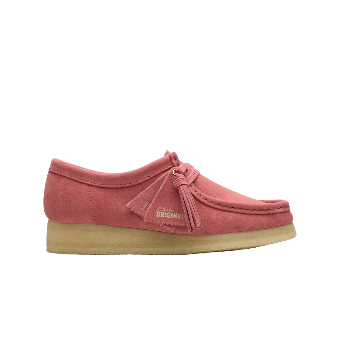 261-79159 (W) Clarks Wallabee Vintage Pink Suede