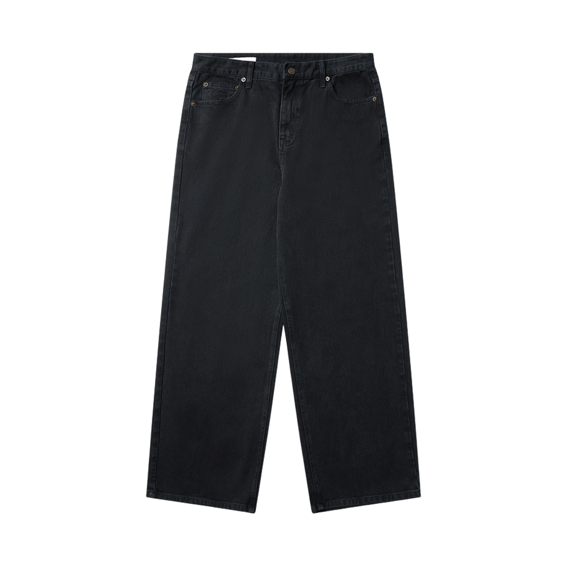 플랫웨이브 인 서울 카인다 피그먼트 루즈핏 팬츠 블랙(Flatwave in Seoul Kainda Pigment Loosefit Pants Black)