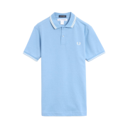 Fred Perry x Comme des Garcons Shirt Strong Will Polo Shirt Sky Blue