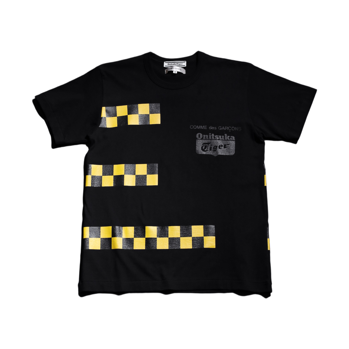 - Onitsuka Tiger x Comme des Garcons Logo Short Sleeve T-Shirt Black