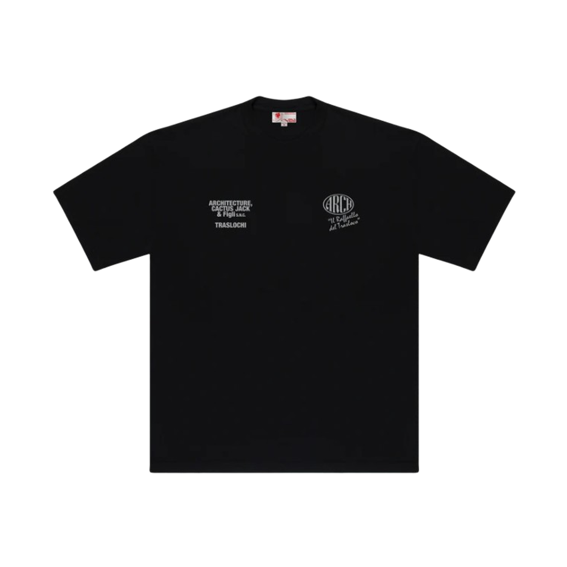 트래비스 스캇 캑터스 잭 x 아치 트라스로키 티셔츠 블랙(Travis Scott Cactus Jack x ARCH Traslochi T-Shirt Black) - 2