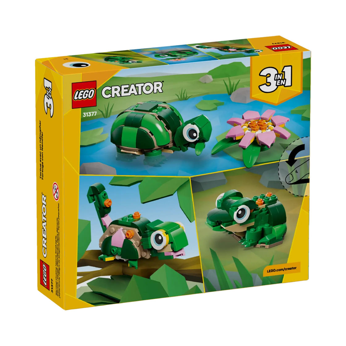 레고 크리에이터 3 in 1 거북이(Lego Creator 3 in 1 Turtle with a Water Lily Flower) - 2