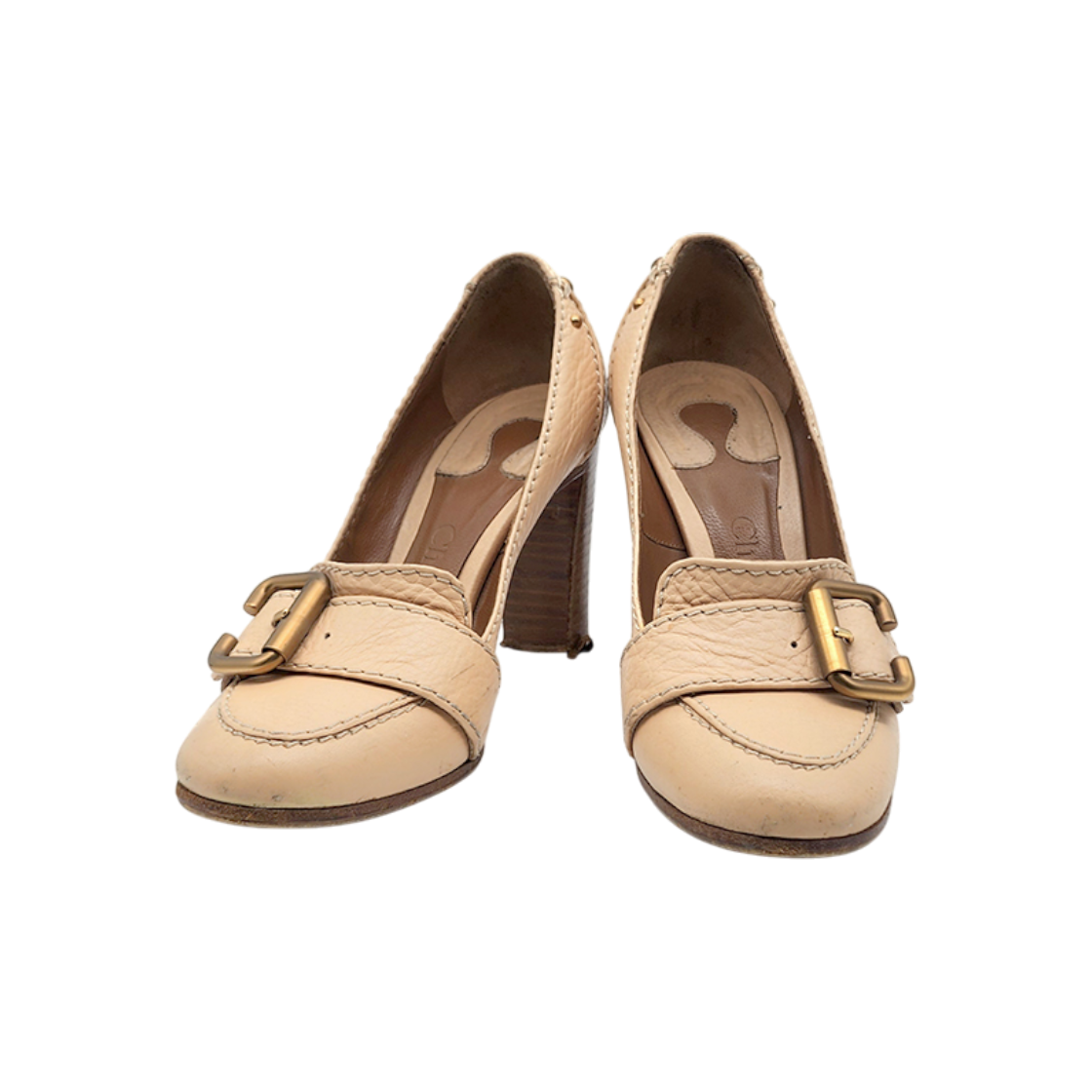 IT2V55JDVTAB Chloe Strap Chunky Pumps L621901