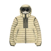C.P. Company D.D. Shell Goggle Down Jacket Pistachio Shell Beige - 25FW