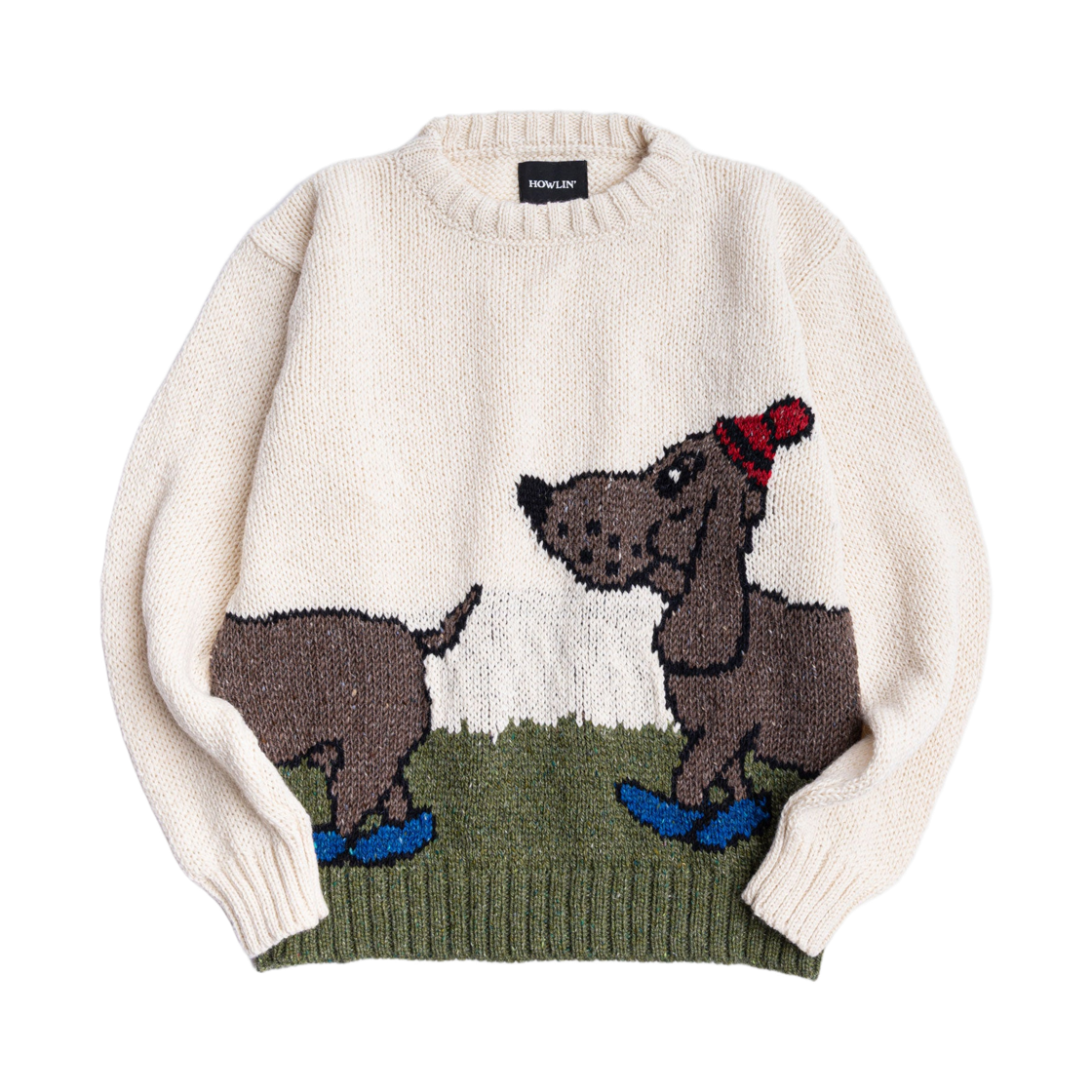 - (W) Howlin Bumper Trouble Ecru