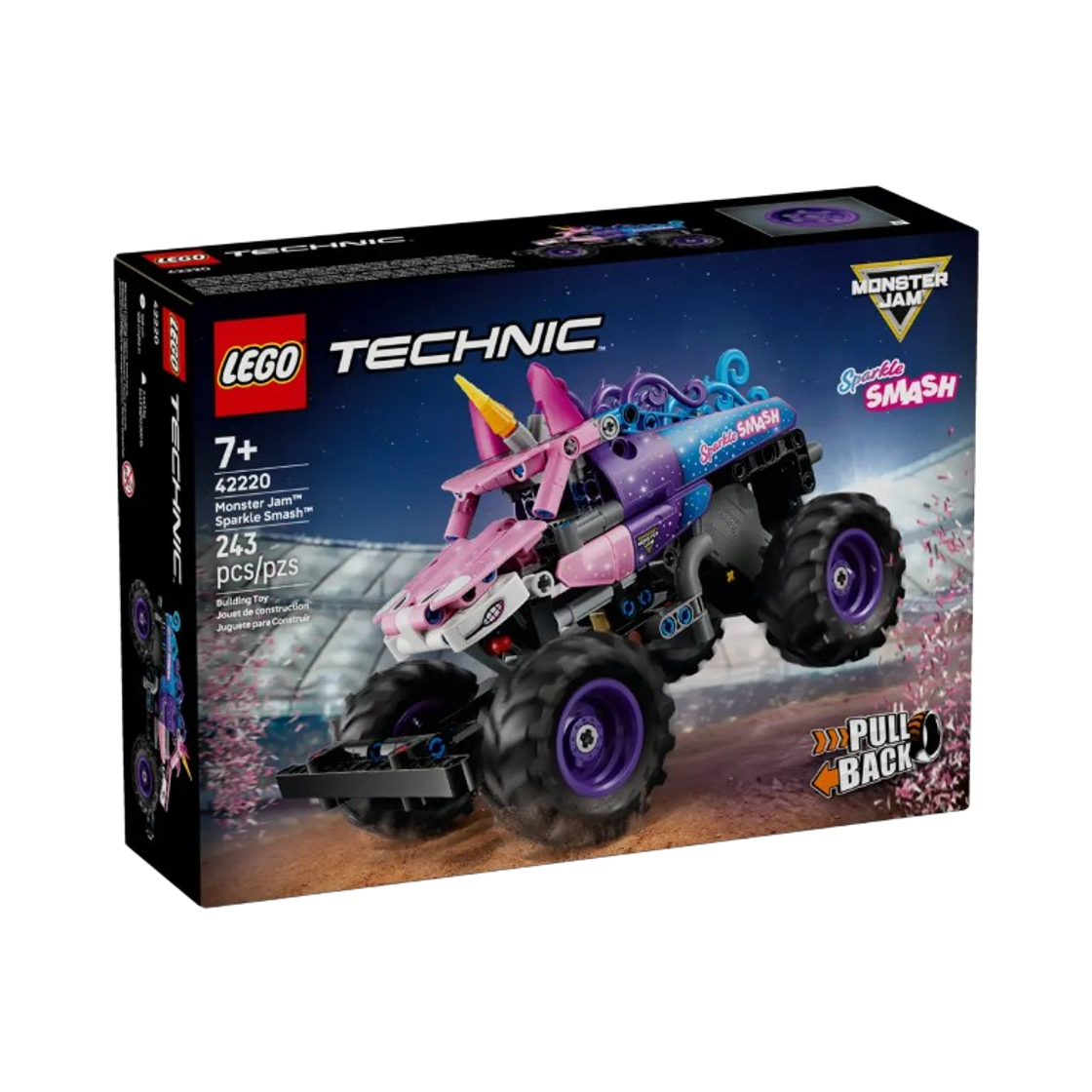레고 테크닉 몬스터 잼 스파클 스매쉬 풀백(Lego Technic Monster Jam Sparkle Smash Pull-Back) - 2