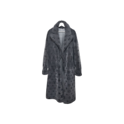 Louis Vuitton x Virgil Abloh Monogram Shearling Coat