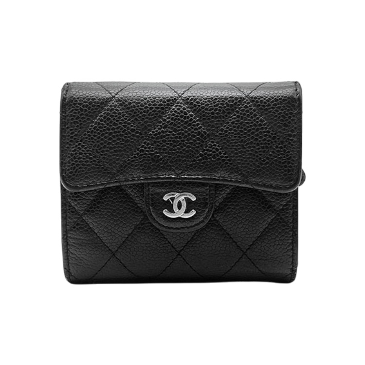 ITCEJSK2CP36 Chanel Caviar Compact Wallet L210076