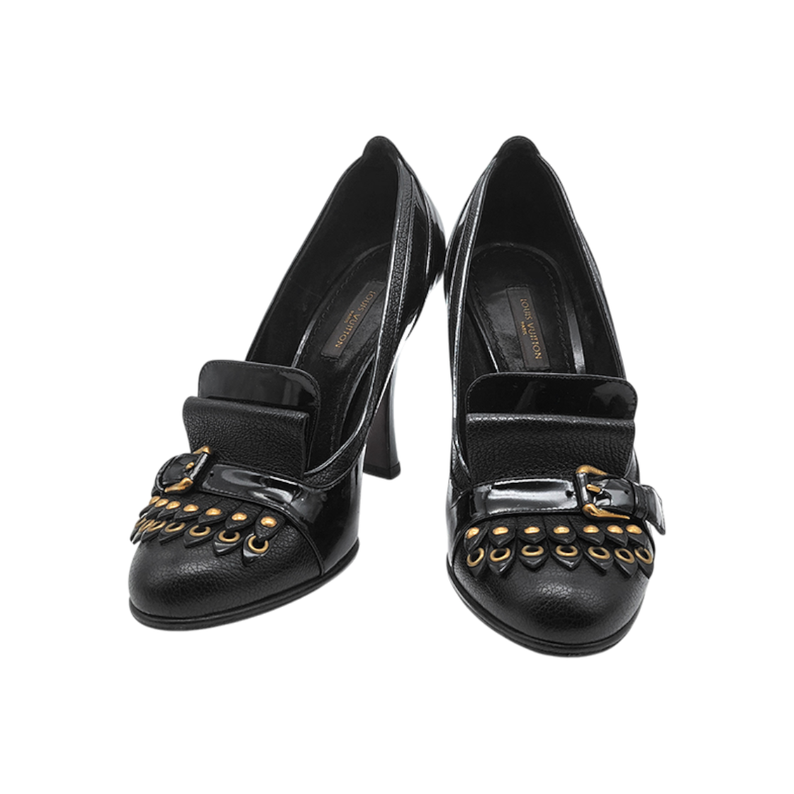 ITPOBS7LLD6D Louis Vuitton Fringe Pumps L543314