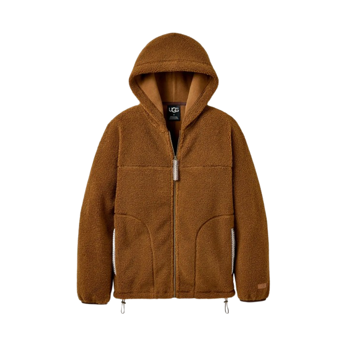 어그 어그브레이드 풀 집 후드 데코(UGG UGGbraid Full Zip Hoodie Deco)